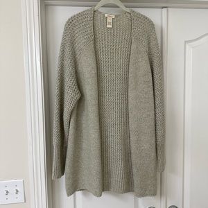 Sundance Women’s Open Front Knit Alpaca Cardigan